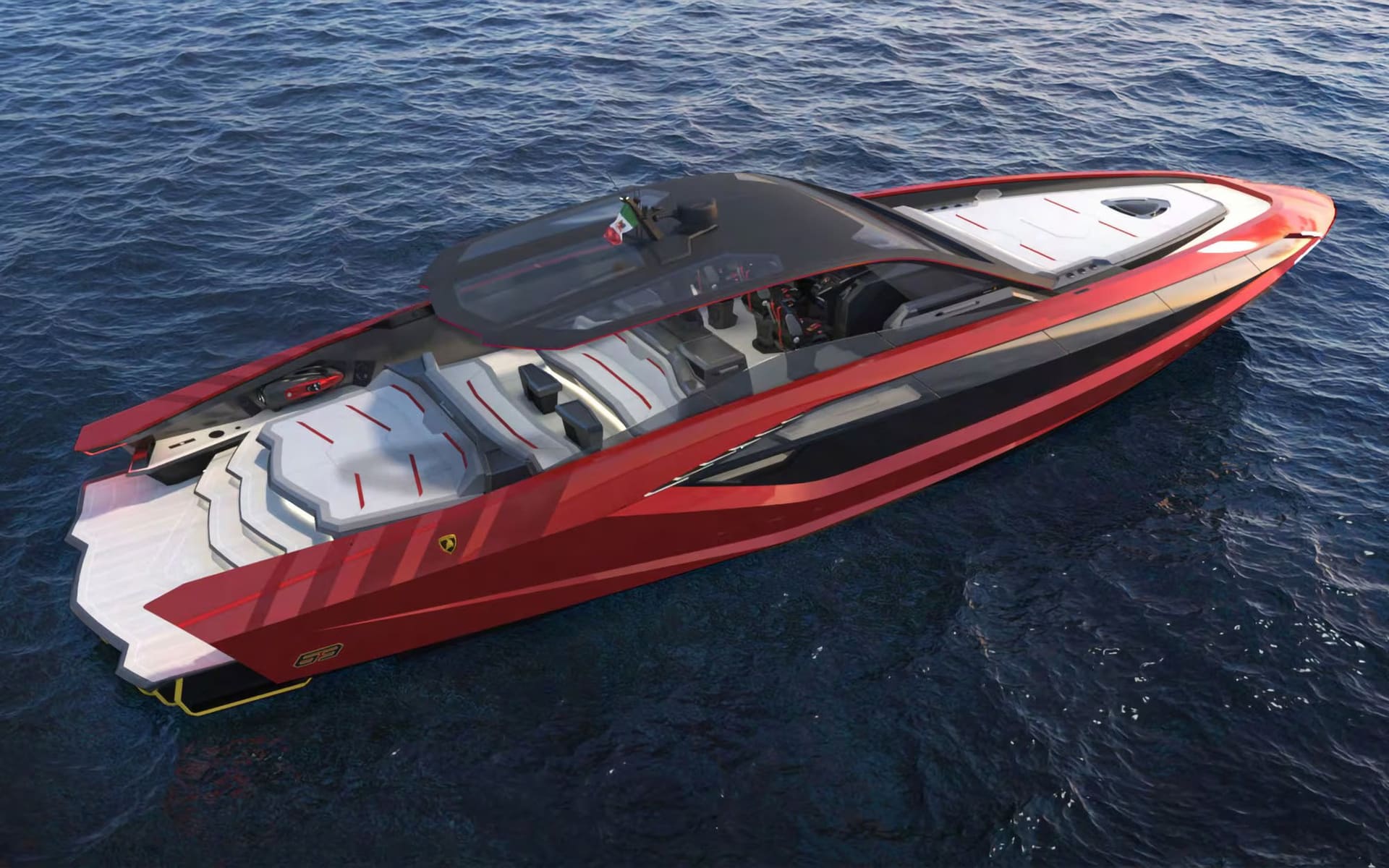 Tecnomar for Lamborghini 63, M/Y Valkyrie